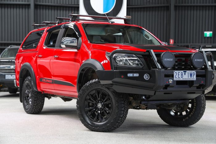 2018 Holden Colorado LTZ RG MY18 4X4 Dual Range Absolute Red