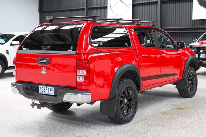 2018 Holden Colorado LTZ RG MY18 4X4 Dual Range Absolute Red