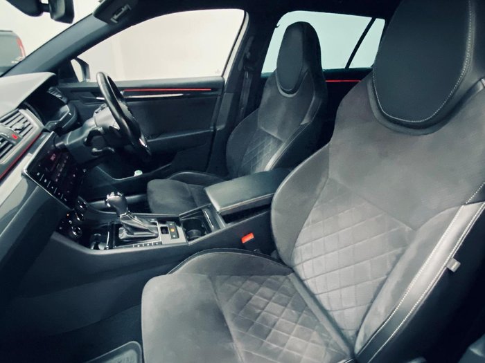 2018 SKODA Superb 206TSI SportLine NP MY19 4X4 Constant Moon White