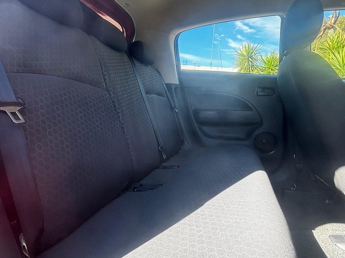 2013 Mitsubishi Mirage ES LA MY14 Red Planet