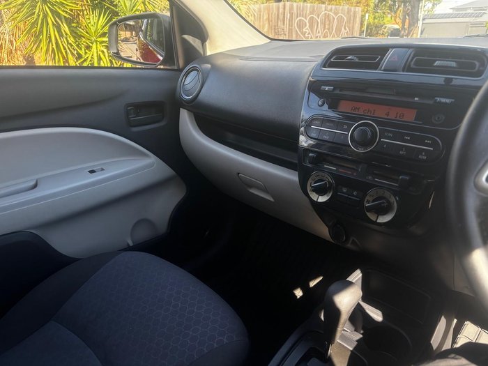 2013 Mitsubishi Mirage ES LA MY14 Red Planet