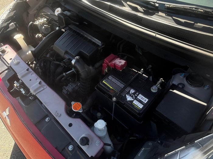 2013 Mitsubishi Mirage ES LA MY14 Red Planet