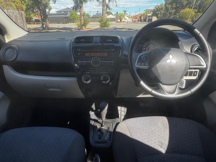 2013 Mitsubishi Mirage ES LA MY14 Red Planet