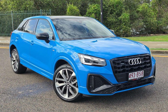2021 Audi Q2 40 TFSI S line GA MY21 Four Wheel Drive Blue