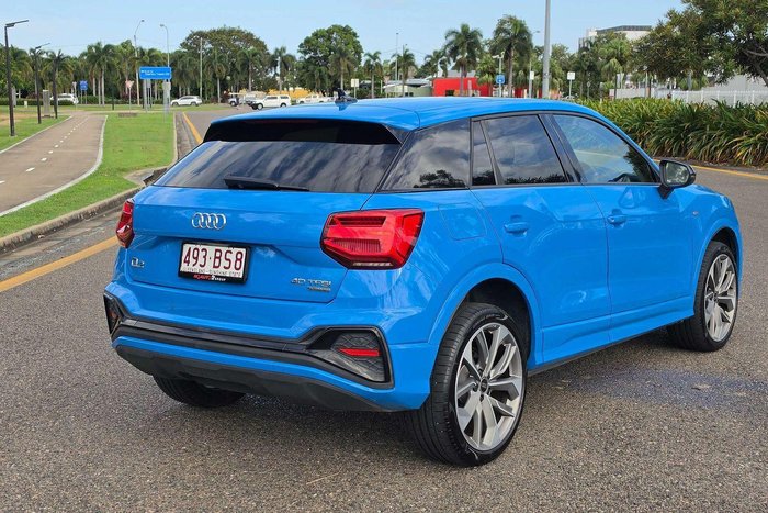 2021 Audi Q2 40 TFSI S line GA MY21 Four Wheel Drive Blue