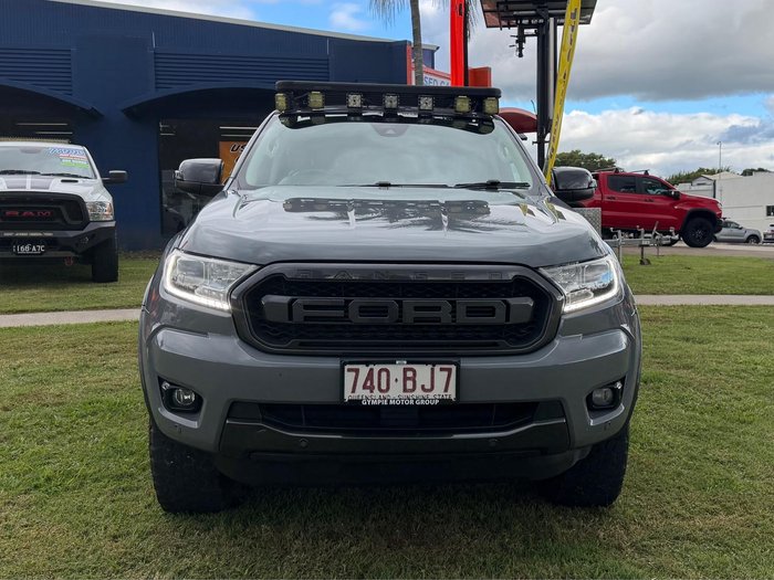 2021 Ford Ranger FX4 Max PX MkIII MY21.25 4X4 Dual Range Meteor Grey