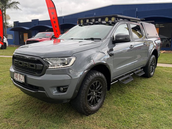 2021 Ford Ranger FX4 Max PX MkIII MY21.25 4X4 Dual Range Meteor Grey