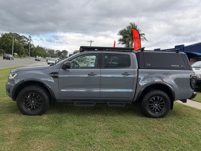 2021 Ford Ranger FX4 Max PX MkIII MY21.25 4X4 Dual Range Meteor Grey