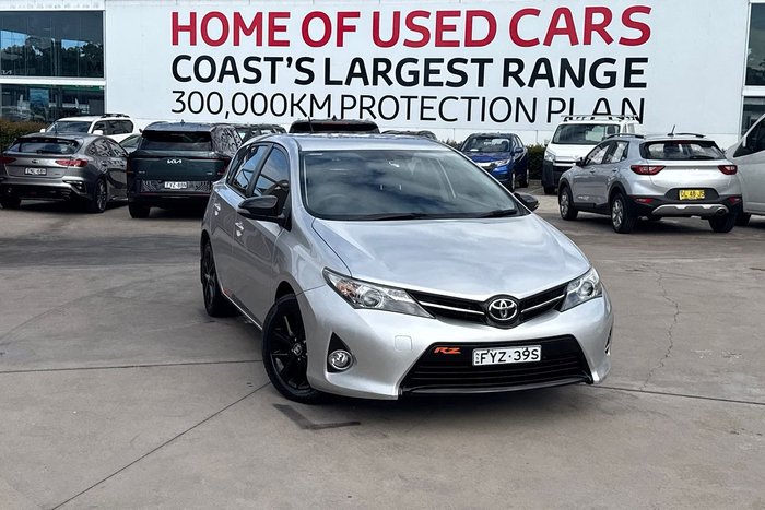 2014 Toyota Corolla RZ ZRE182R Silver Pearl