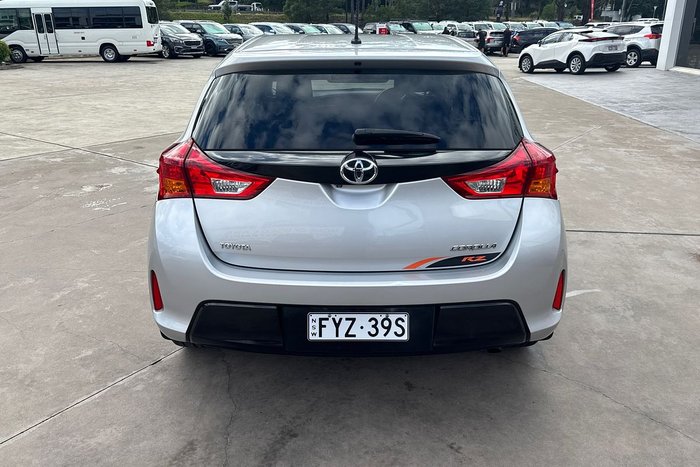 2014 Toyota Corolla RZ ZRE182R Silver Pearl
