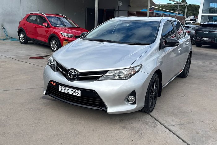 2014 Toyota Corolla RZ ZRE182R Silver Pearl