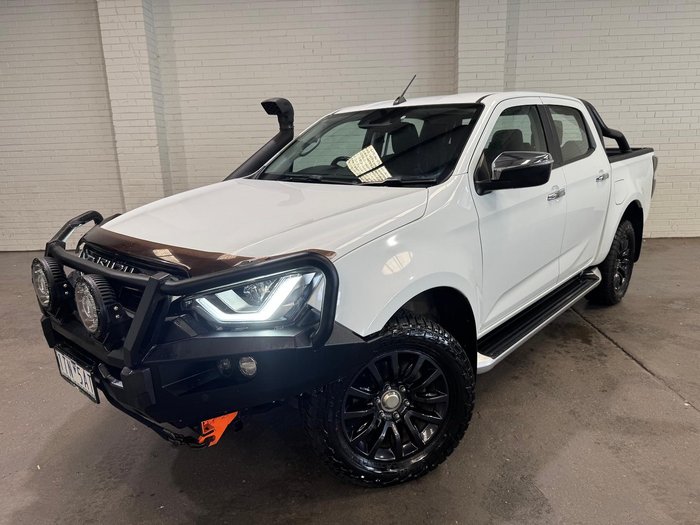 2021 Isuzu D-MAX LS-U MY21 4X4 Dual Range Marble White