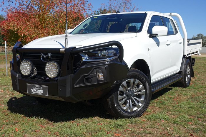 2022 Mazda BT-50 XT TF 4X4 Dual Range Ice White