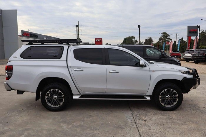 2021 Mitsubishi Triton GLX-R MR MY21 4X4 Dual Range White