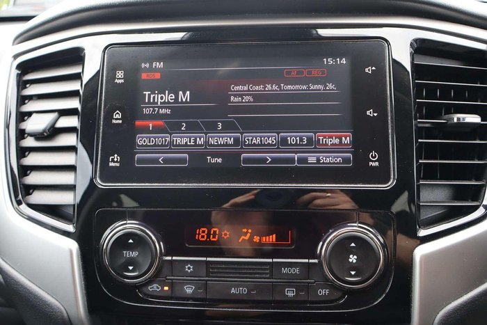 2021 Mitsubishi Triton GLX-R MR MY21 4X4 Dual Range White