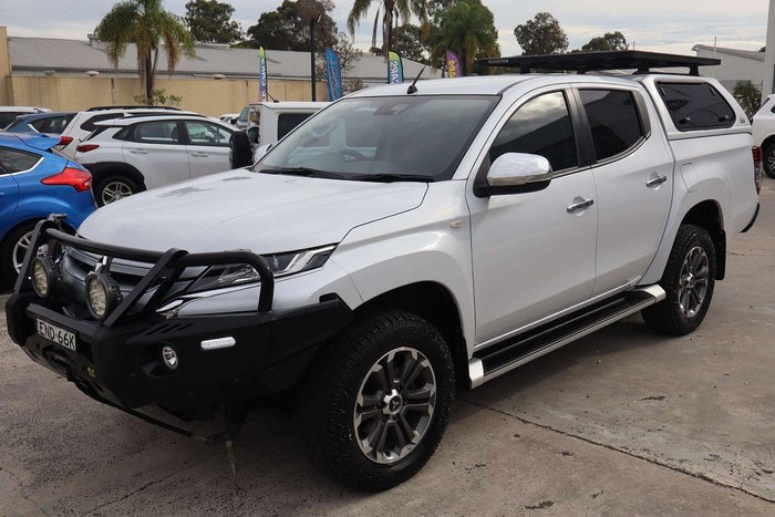 2021 Mitsubishi Triton GLX-R MR MY21 4X4 Dual Range White