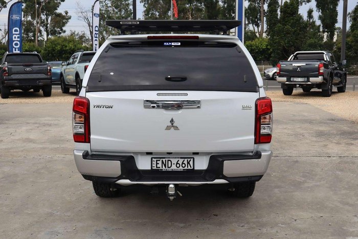 2021 Mitsubishi Triton GLX-R MR MY21 4X4 Dual Range White
