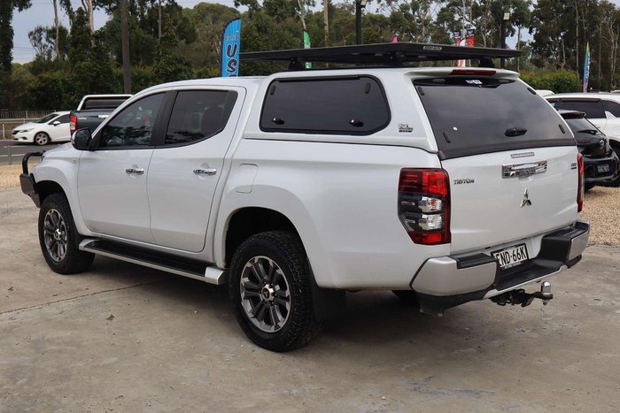 2021 Mitsubishi Triton GLX-R MR MY21 4X4 Dual Range White