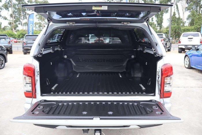 2021 Mitsubishi Triton GLX-R MR MY21 4X4 Dual Range White