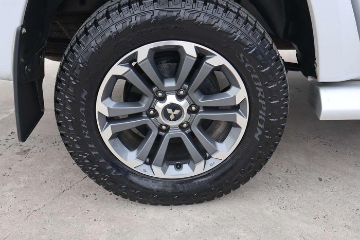 2021 Mitsubishi Triton GLX-R MR MY21 4X4 Dual Range White