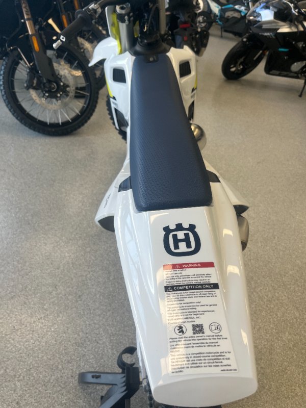 2025 HUSQVARNA TC125 WHITE