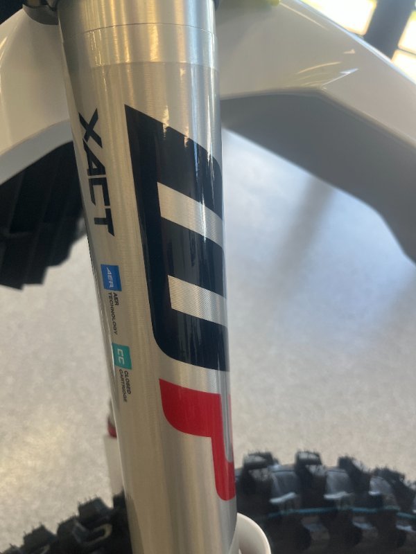 2025 HUSQVARNA TC125 WHITE