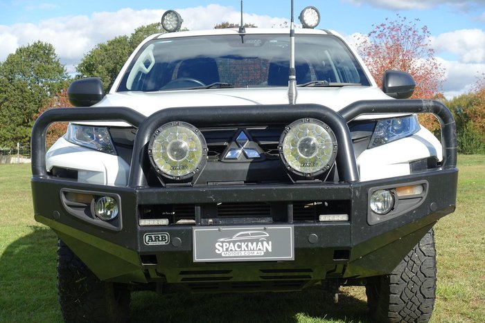 2020 Mitsubishi Triton GLX ADAS MR MY20 4X4 Dual Range White