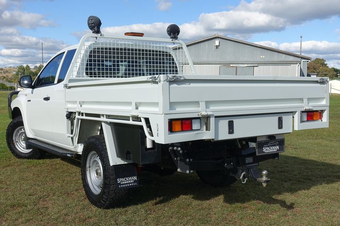 2020 Mitsubishi Triton GLX ADAS MR MY20 4X4 Dual Range White