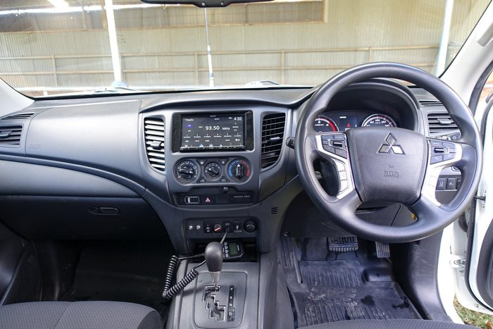 2020 Mitsubishi Triton GLX ADAS MR MY20 4X4 Dual Range White