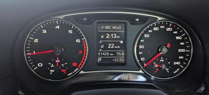 2014 Audi A1 Ambition 8X MY14 Scuba Blue