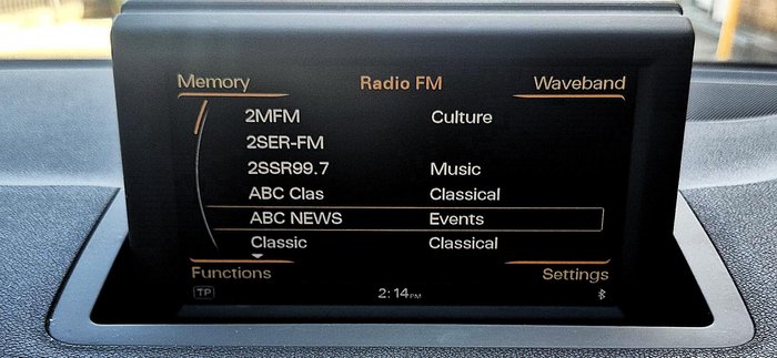 2014 Audi A1 Ambition 8X MY14 Scuba Blue