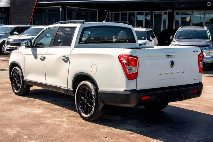 2025 KGM Musso Ultimate Q261 MY26 4X4 Dual Range Grand White