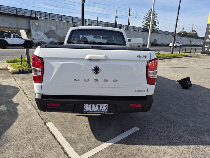 2025 KGM Musso Ultimate Q261 MY26 4X4 Dual Range Grand White