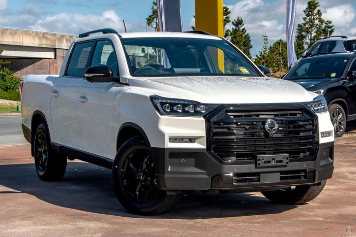 2025 KGM Musso Ultimate Q261 MY26 4X4 Dual Range Grand White