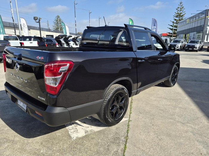 2025 KGM Musso Ultimate Q261 MY26 4X4 Dual Range Space Black