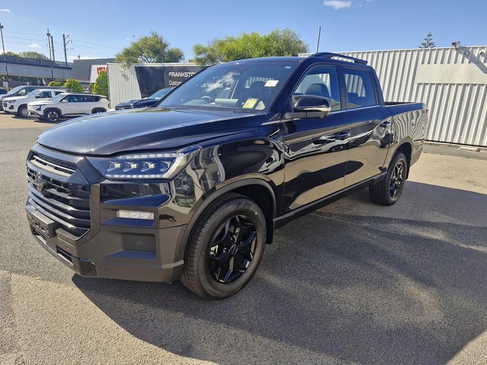 2025 KGM Musso Ultimate Q261 MY26 4X4 Dual Range Space Black