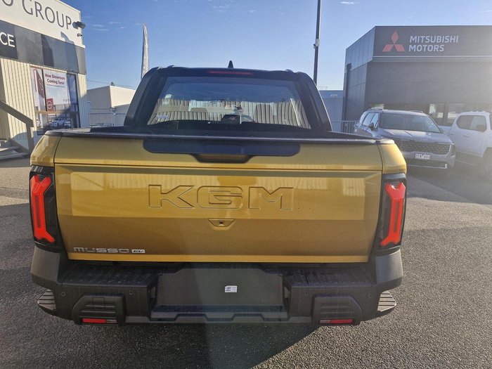 2025 KGM Musso EV AWD O100 MY26 AWD Blazing Gold