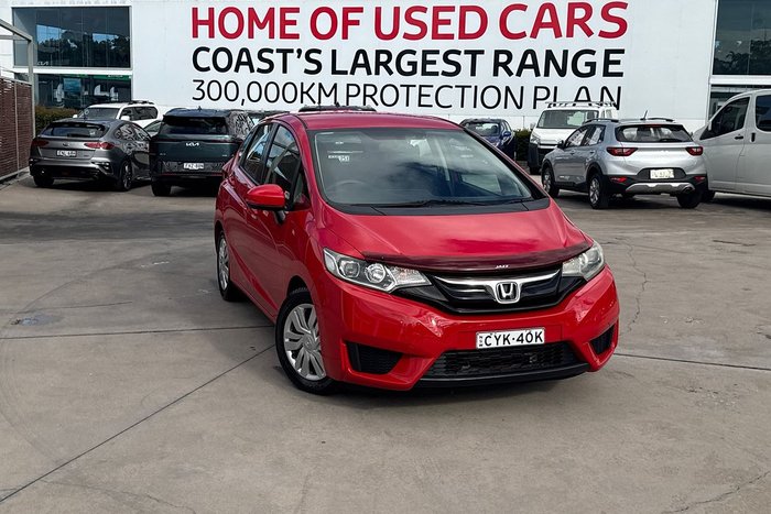 2015 Honda Jazz VTi GF MY15 Red