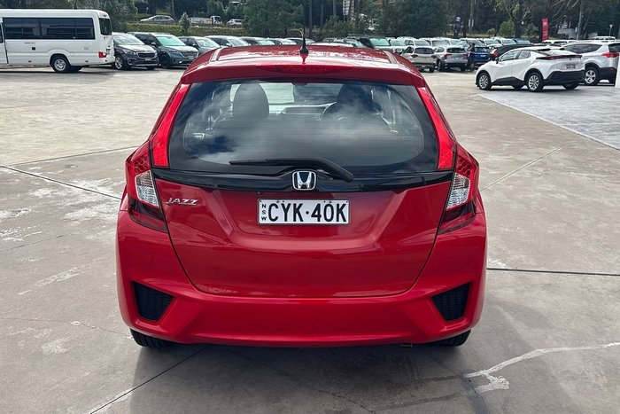 2015 Honda Jazz VTi GF MY15 Red