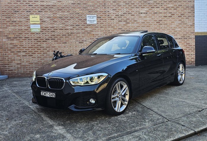 2016 BMW 1 Series 125i M Sport F20 LCI Black Sapphire