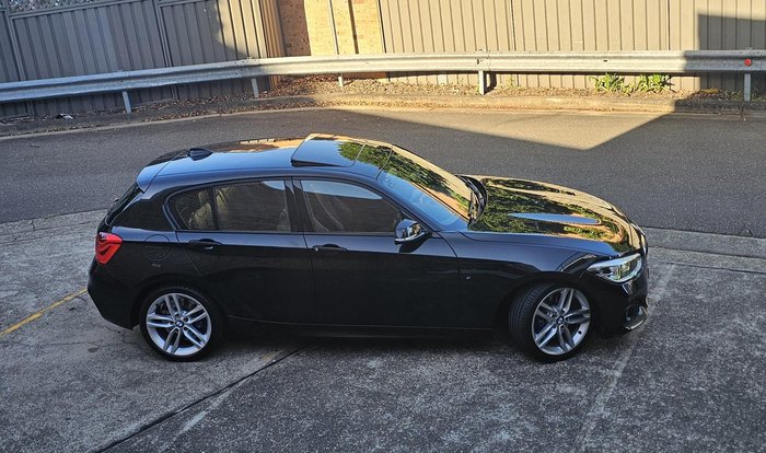2016 BMW 1 Series 125i M Sport F20 LCI Black Sapphire