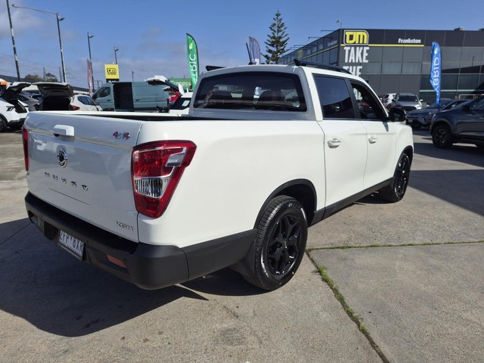 2025 KGM Musso Ultimate Q261 MY26 4X4 Dual Range Grand White