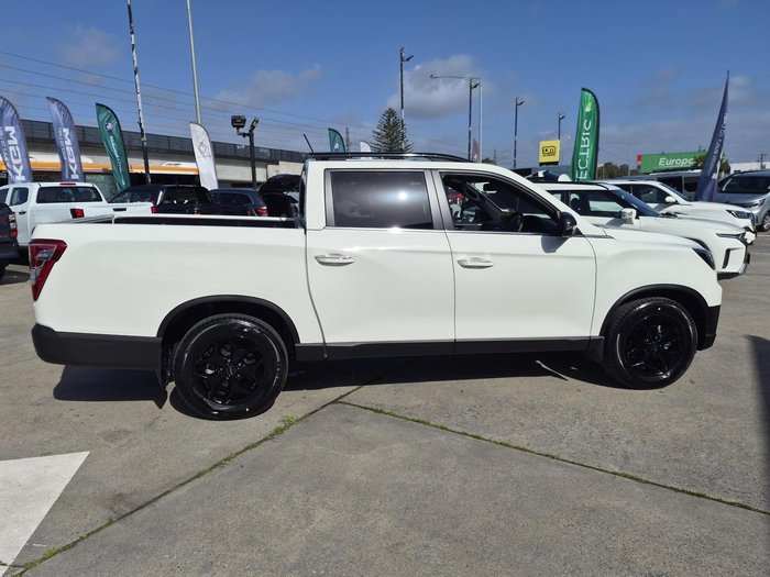 2025 KGM Musso Ultimate Q261 MY26 4X4 Dual Range Grand White