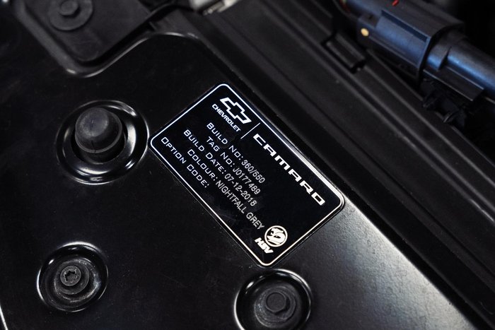 2018 Chevrolet Camaro 2SS MY18 Nightfall Grey