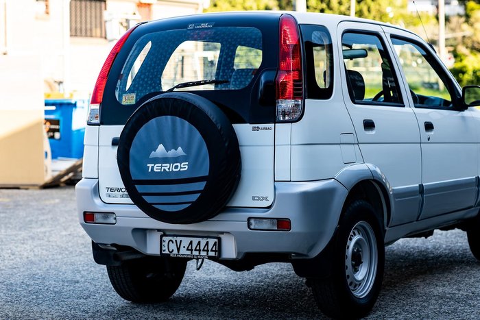 2002 Daihatsu Terios DX J102 4X4 Constant Yellow