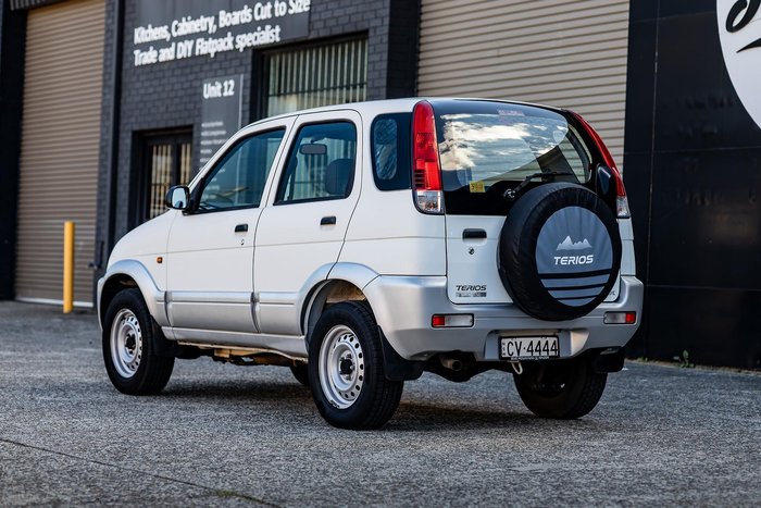 2002 Daihatsu Terios DX J102 4X4 Constant Yellow