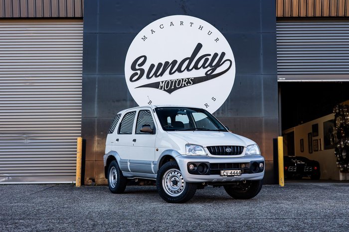 2002 Daihatsu Terios DX J102 4X4 Constant Yellow