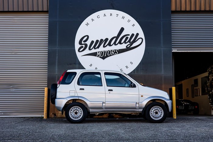 2002 Daihatsu Terios DX J102 4X4 Constant Yellow