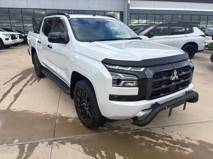 2025 Mitsubishi Triton GSR MV MY25 4X4 Dual Range White Diamond