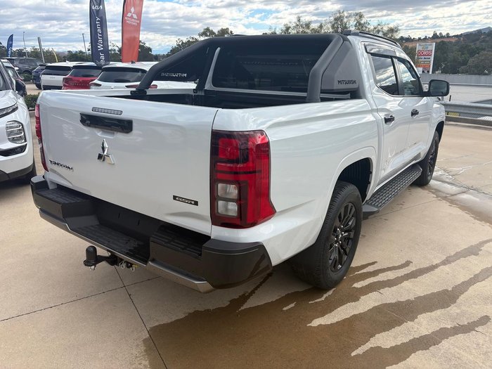 2025 Mitsubishi Triton GSR MV MY25 4X4 Dual Range White Diamond